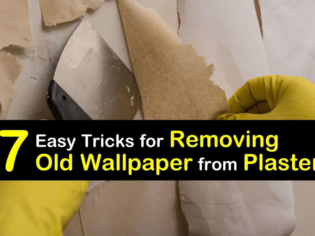 7 Easy Tricks for Removing Old Wallpaper from Plaster 7 Easy Tricks for Removing Old Wallpaper from Plaster