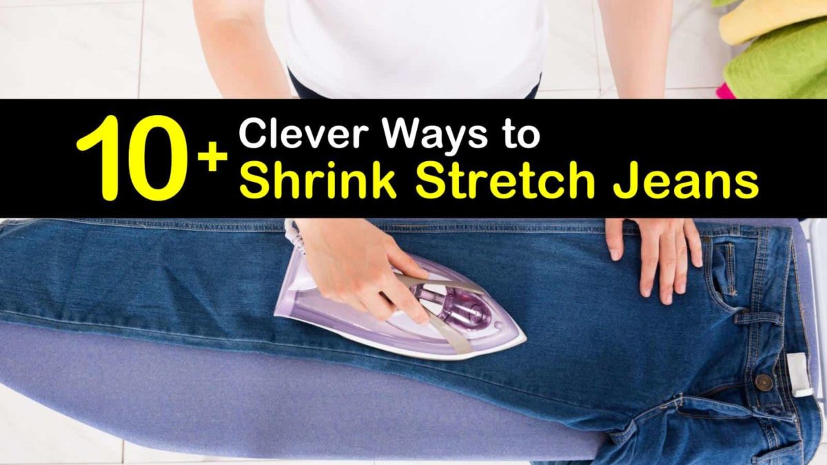 How to Shrink Jeans 2021 — 4 Ways to Shrink Loose Jeans
