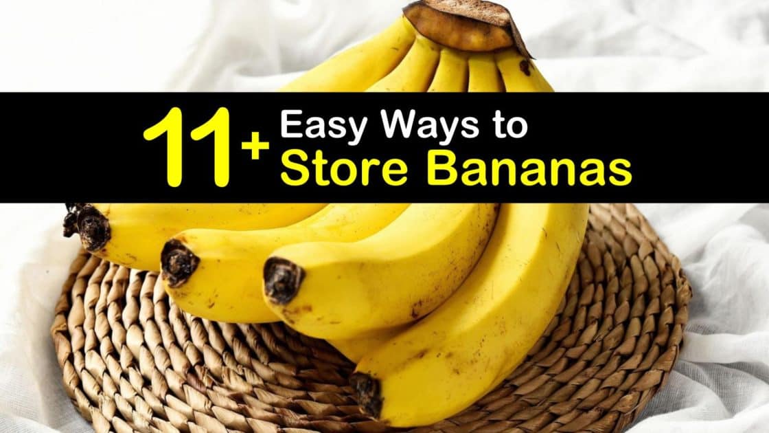 11+ Easy Ways to Store Bananas