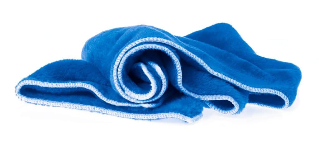 Microfiber cloths are soft enough to use on almost anything.