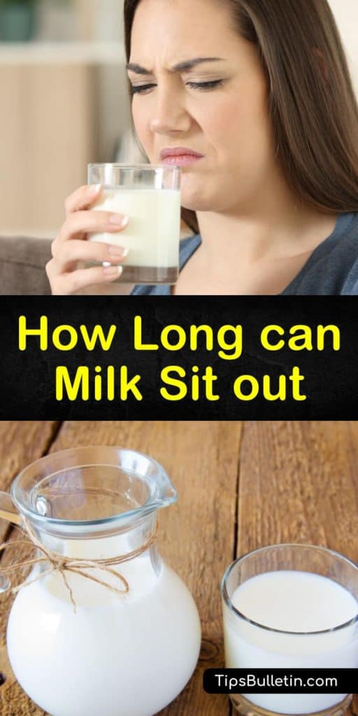 How long can milk sit out? Like other perishable foods, milk requires refrigeration to prevent spoilage, however there is a time frame when it’s safe to drink milk that is sitting at room temperature, whether it’s expressed or from the grocery store. #howlong #milk #sitout