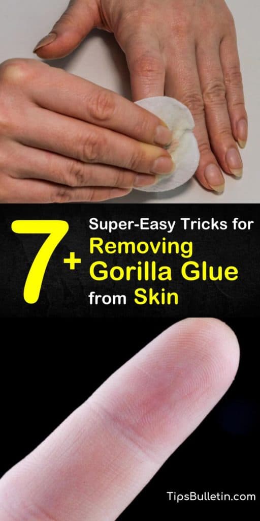 Discover the best way to get Gorilla Glue off of your skin without using harsh chemicals. Just use soap and warm water, petroleum jelly, lotion, a pumice stone, or another of our home remedies to easily remove gorilla glue from skin. #howto #remove #gorillaglue #skin #hands