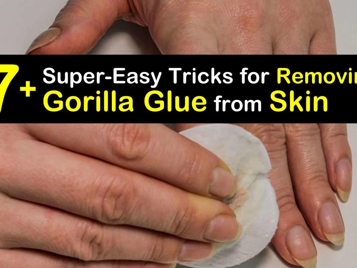 How To Use Goo Gone To Remove Gorilla Glue In Hair And On Skin