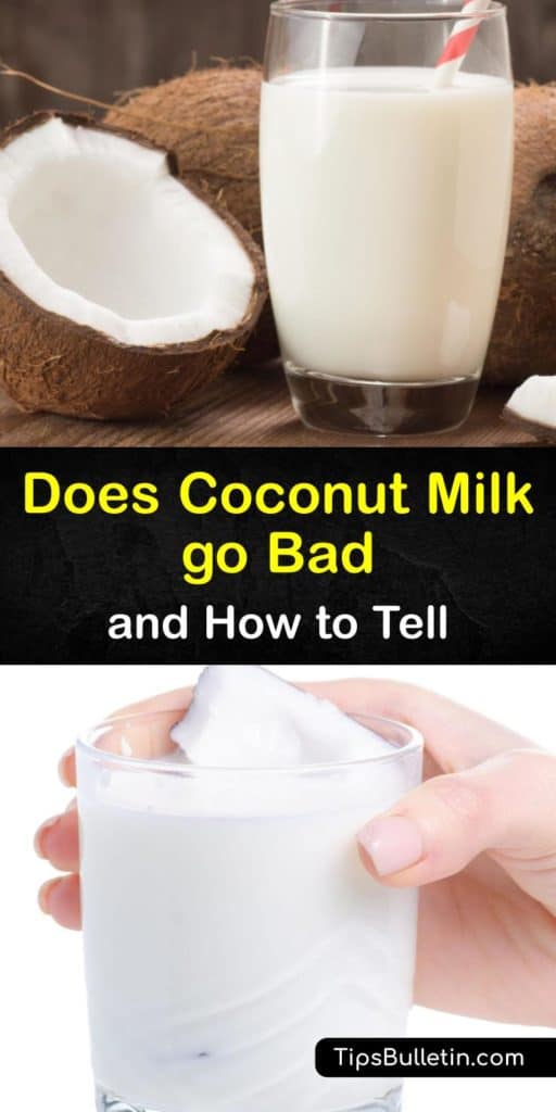 Discover how to store cans of coconut milk so coconut milk lasts longer. Like cow’s milk, frozen coconut milk stored in an airtight container or ice cube trays stays fresh for months. Opened cartons of dairy milk and coconut milk go bad when stored at room temperature. #go #bad #coconut #milk