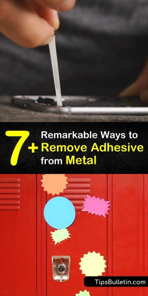 Learn how to get adhesive off metal, whether it's dried Super Glue or sticker residue. Try scraping with a scraper or razor blade, applying a solvent like rubbing alcohol or baby oil, or heating with a hair dryer. Wash with soapy water after removing adhesive residue. #adhesive #metal #remove