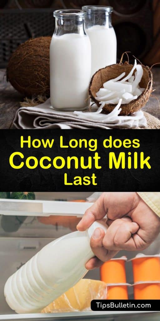 Ditch cow’s milk and the spoilage that comes with it and learn about the longer shelf life of a can of coconut milk. Learn how to spot the expiration date, identify rancid milk, and implement the different ways to store an unopened can versus an opened coconut milk can. #coconut #milk #last