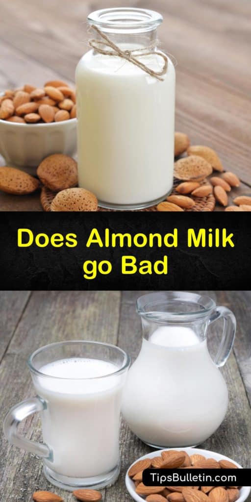 Learn when almond milk goes bad and ways to store it. Unlike dairy milk, almond milk has a varying shelf life depending on whether it’s shelf-stable almond milk or homemade almond milk, but the signs of spoilage are relatively the same. #almond #milk #bad #spoil