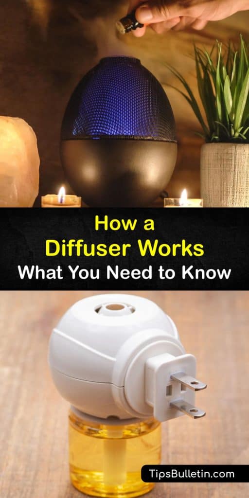 There are many health benefits to using essential oils, but how do essential oil diffusers work? Unlike a humidifier, ultrasonic and evaporative diffusers emit fine mist and oil particles into the air through diffusion to promote wellness. #diffuser #how #operate #essentialoils