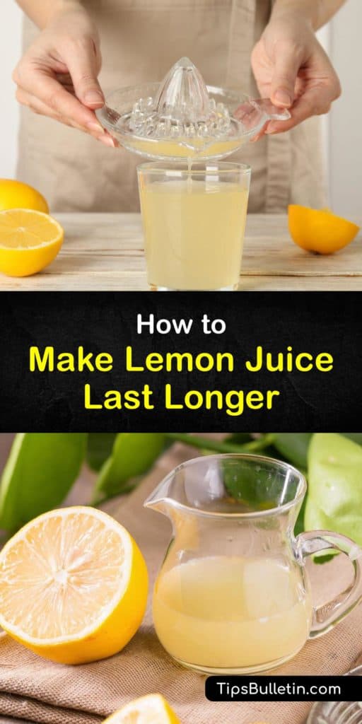 Fresh lemon juice is an essential kitchen staple. It’s high in vitamin C and has many health benefits. Avoid letting lemon juice go bad by freezing it in an ice cube tray, then storing the cubes in freezer bags for easy access. #how #long #lemon #juice #last