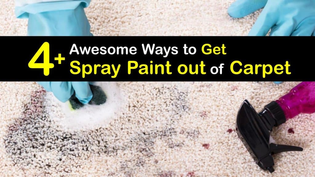 How to Get Spray Paint out of Carpet titleimg1
