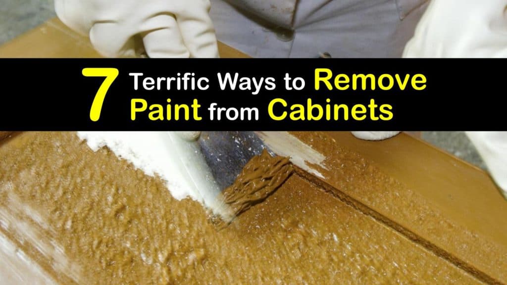 Remove Paint From Cabinets, How To Remove Paint Splatter From Kitchen Cabinets