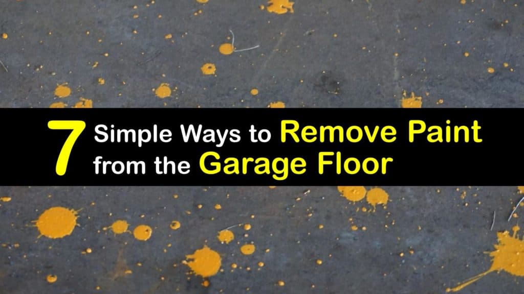 Comment enlever la peinture du sol du garage titleimg1