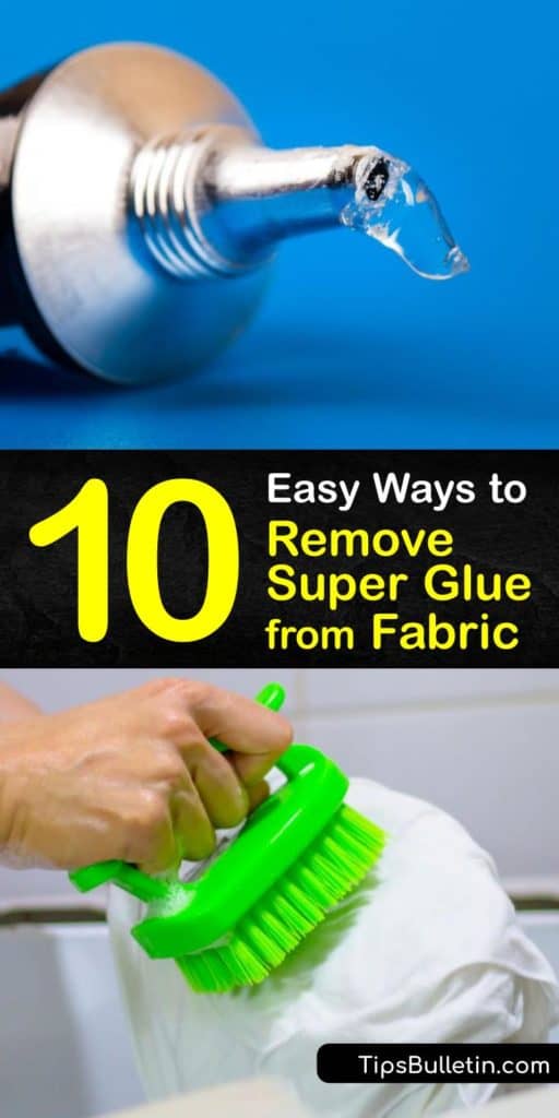 Discover how to remove super glue stains from fabric using easy stain removal methods. Check the care label and use an acetone stain remover or rubbing alcohol, a toothbrush, and warm water to safely remove the glue. #removing #superglue #fabric