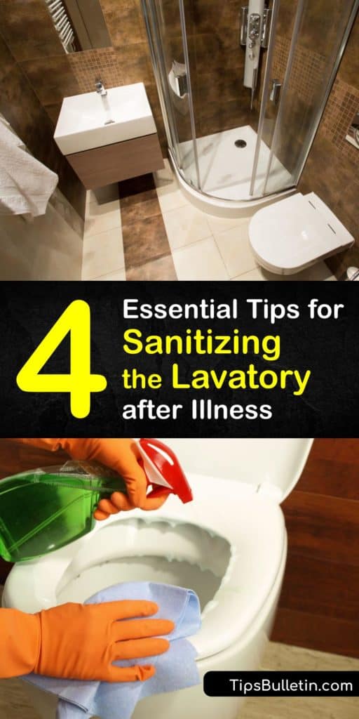 Learn how to sanitize your bathroom to remove bacteria. Use bleach, baking soda, and other common cleaners to disinfect the faucet, sink, toilet seat, and grout while bathroom cleaning to keep the space germ-free and fresh-smelling. #sanitizing #lavatory #bathroom #disinfect