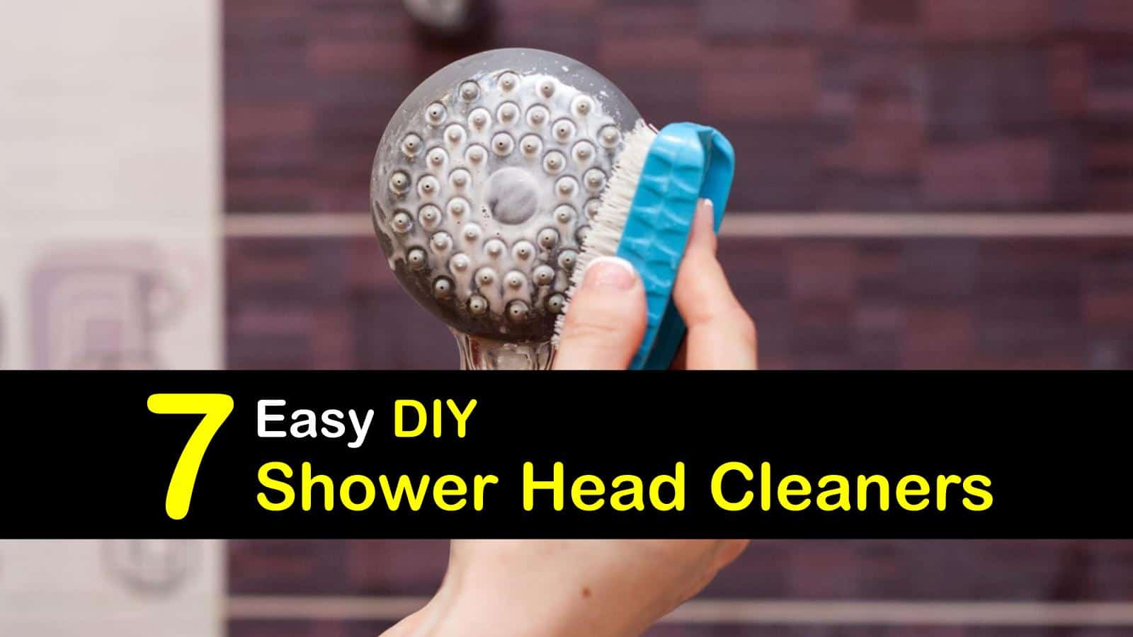7 Easy DIY Shower Head Cleaners