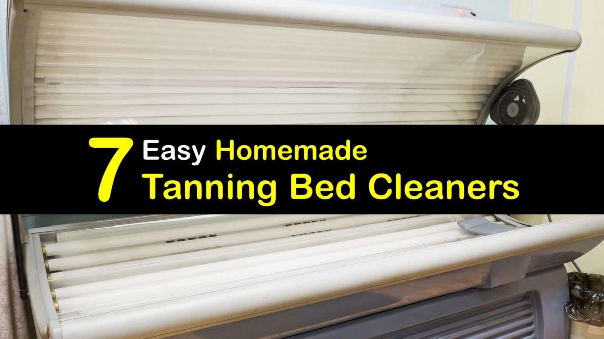 7 Easy Homemade Tanning Bed Cleaners