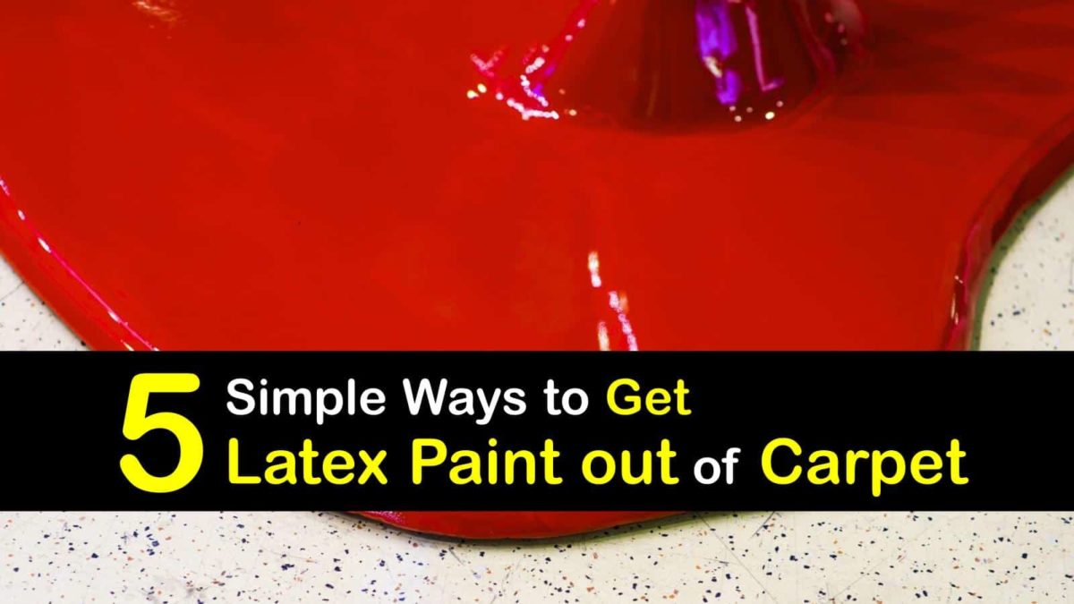 How To Latex Paint Out Of Clothes