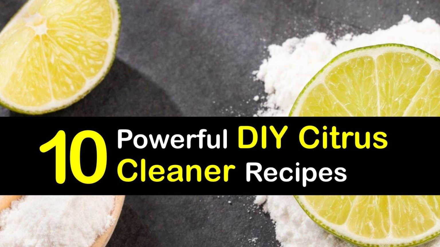 10 Powerful DIY Citrus Cleaner Recipes