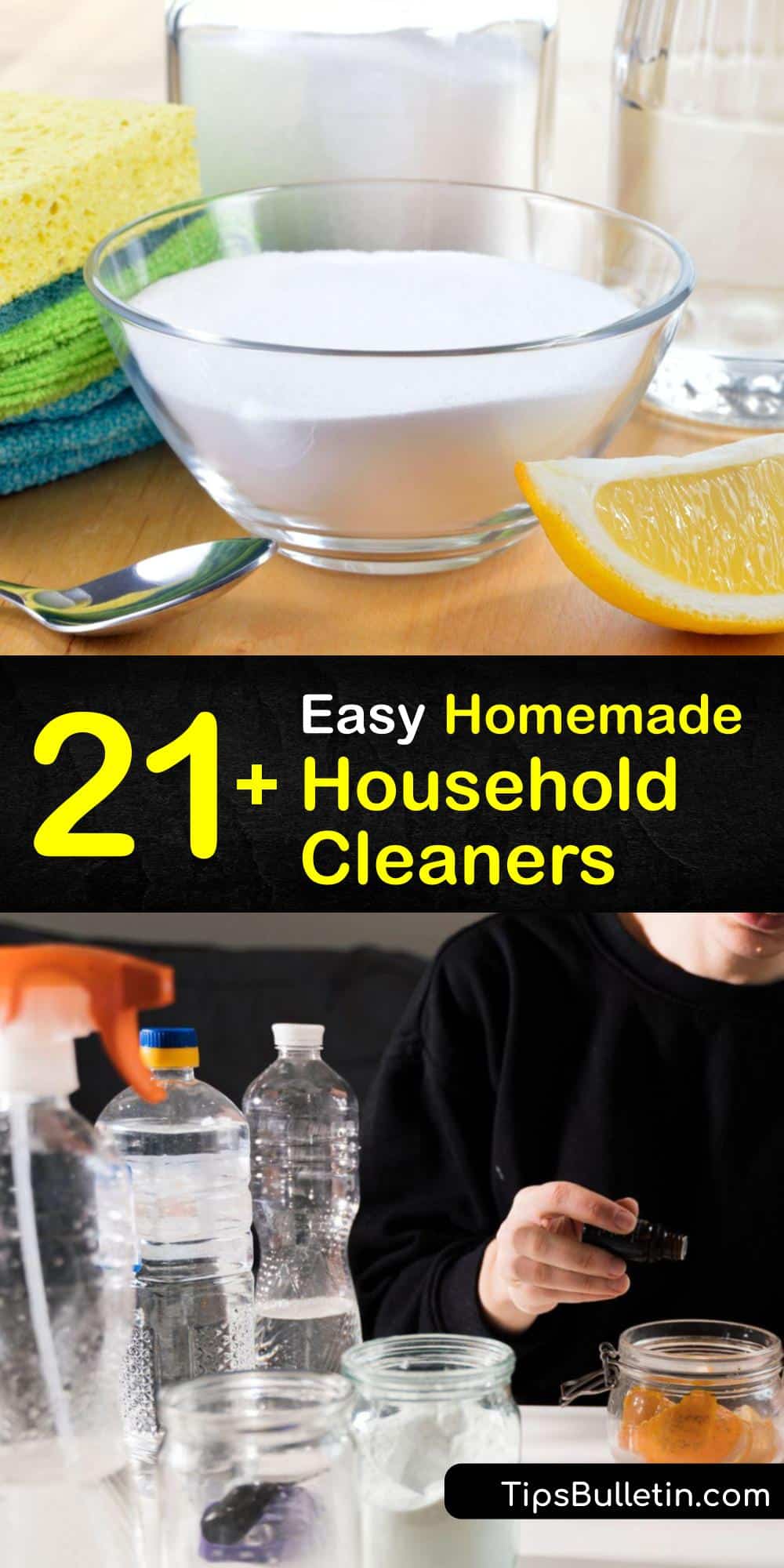 21+ Easy Homemade Household Cleaners