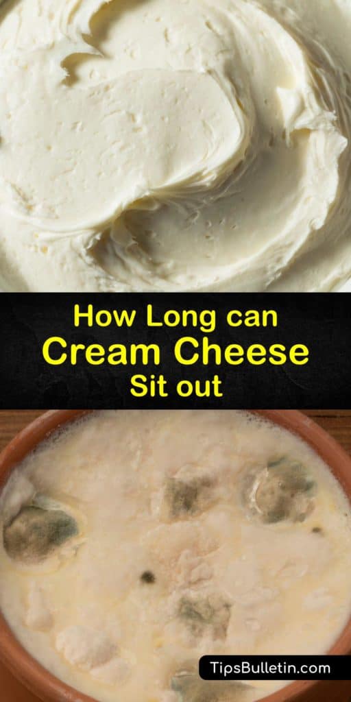 How long can cream cheese sit out at room temperature? Soft cheeses are great on a bagel or in baked goods but contain high moisture and do not last as long as hard cheeses when not refrigerated. Discover how to store cream cheese to extend its shelf life. #cream #cheese #shelf #life