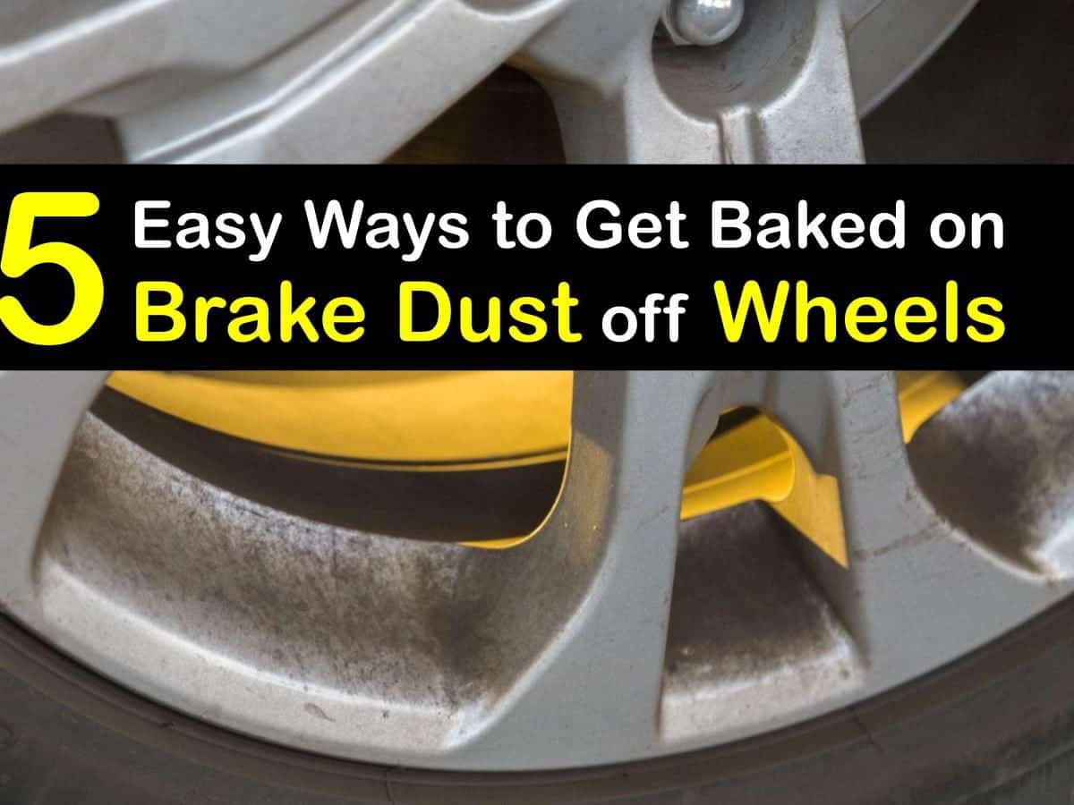 How to Get Brake Dust off Tires 
