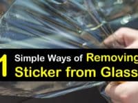 How to Remove a Sticker from Glass titleimg1