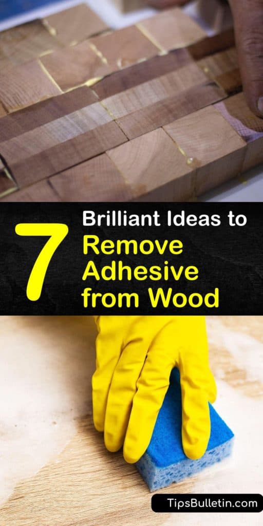 Learn how to get adhesive off wood, whether it's sticker residue or old glue. Try scraping with a credit card, scrubbing with sandpaper, or applying rubbing alcohol or Goo Gone with a cotton swab. When you've finished, wipe the affected area with a clean cloth. #adhesive #remove #glue #wood