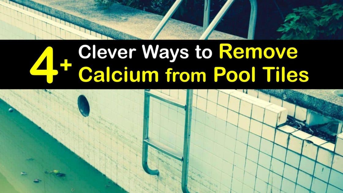Clever Ways To Remove Calcium Deposits, Glass Bead Pool Tile Cleaning