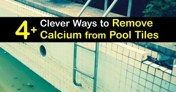 Swimming Pool Tiles, How To Remove Chlorine Stains From Pool Tiles