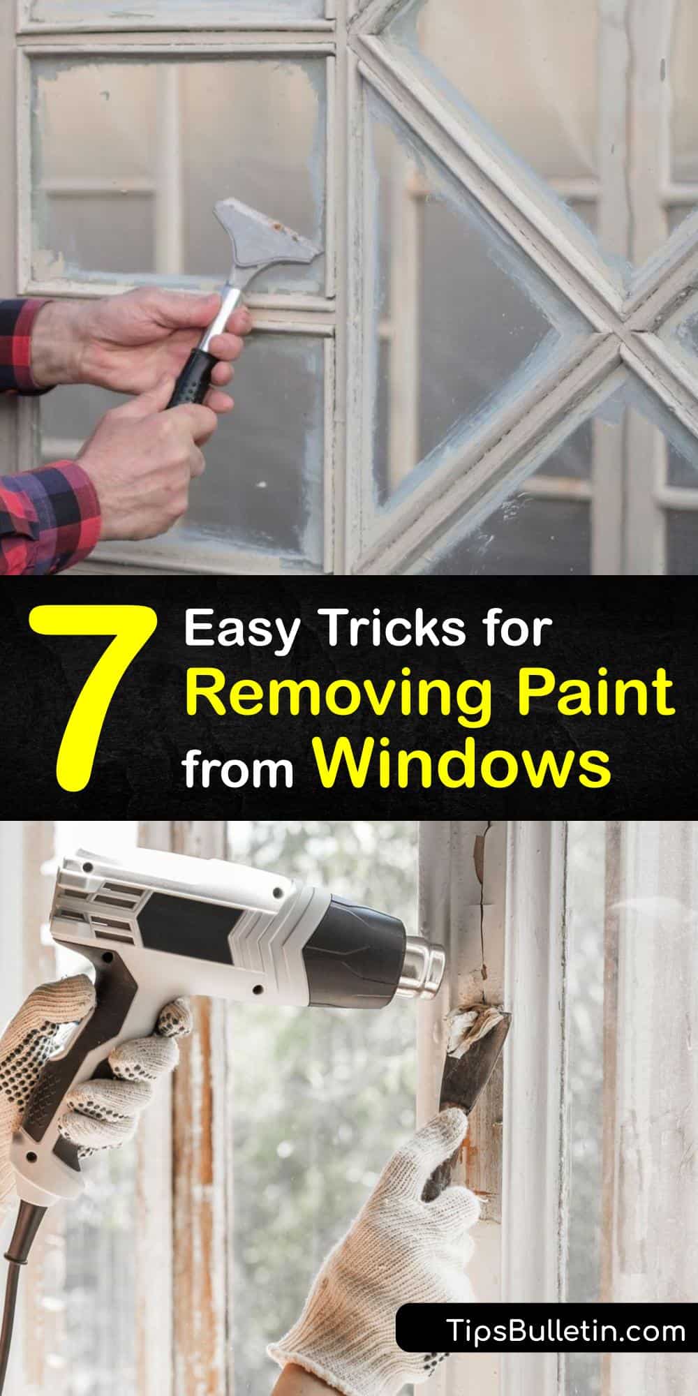 7 Easy Tricks for Removing Paint from Windows