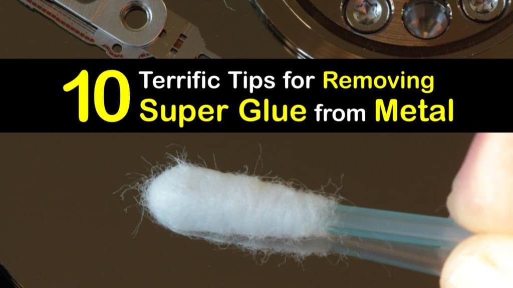 remove super glue from kitchen table