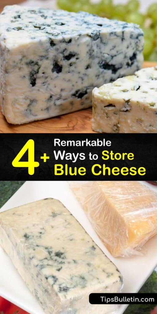 Learn how to store blue cheese in the fridge and freezer to extend its shelf life. Wrap soft and hard cheeses, such as Parmesan, brie, or blue cheese, in parchment paper and keep them in the crisper drawer to prevent drying, or wrap them in aluminum foil for the freezer. #howto #store #blue #cheese