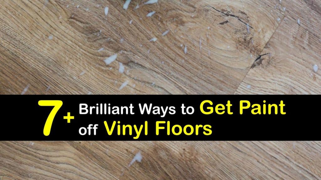 Paint Off Vinyl Floors, How To Remove Paint Laminate Flooring