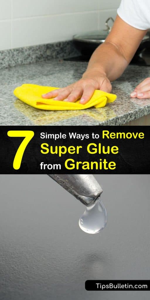 Discover how to remove super glue from your granite countertop. Scrubbing a glue stain with a cotton ball soaked in acetone is effective. Use a putty knife and paper towel to remove the excess residue. Avoid scraping granite with sandpaper or a razor blade. #remove #superglue #granite