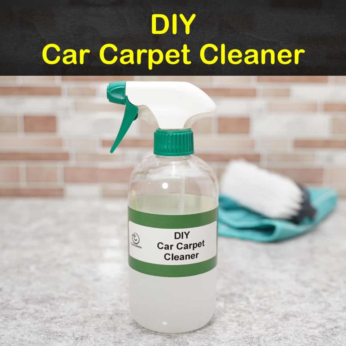 7 EasytoMake DIY Car Carpet Cleaner Recipes