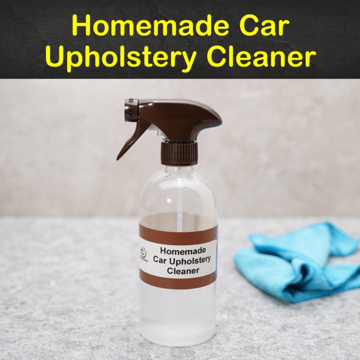 Homemade Car Upholstery Cleaner