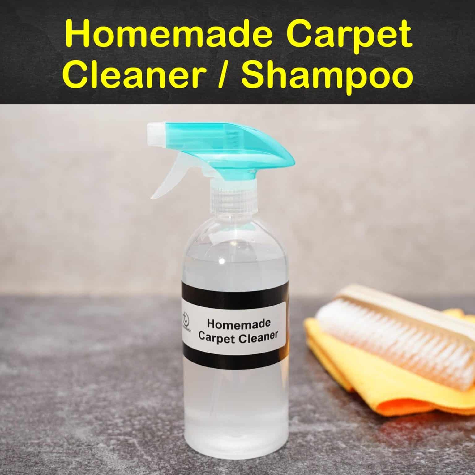 7 DIY Homemade Carpet Shampoo Recipes