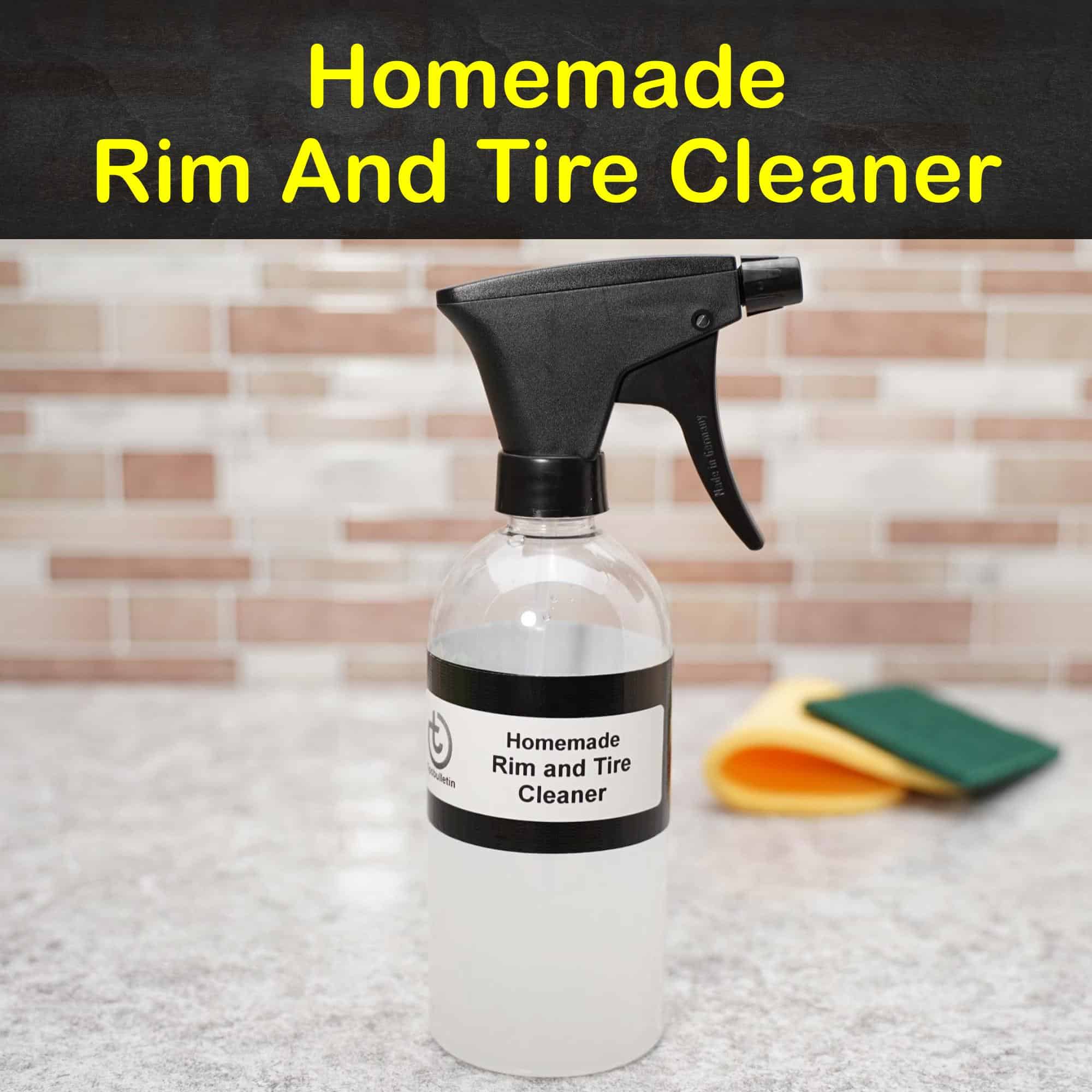 DIY Rim and Tire Cleaners Remove Grease and Dirt from Your Wheels