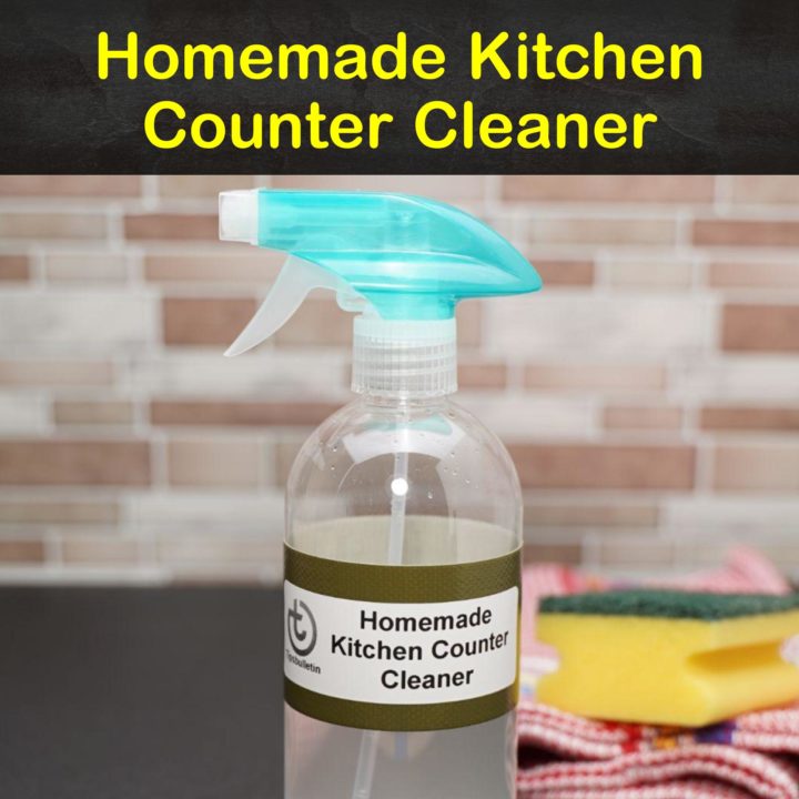 Homemade Kitchen Counter Cleaner