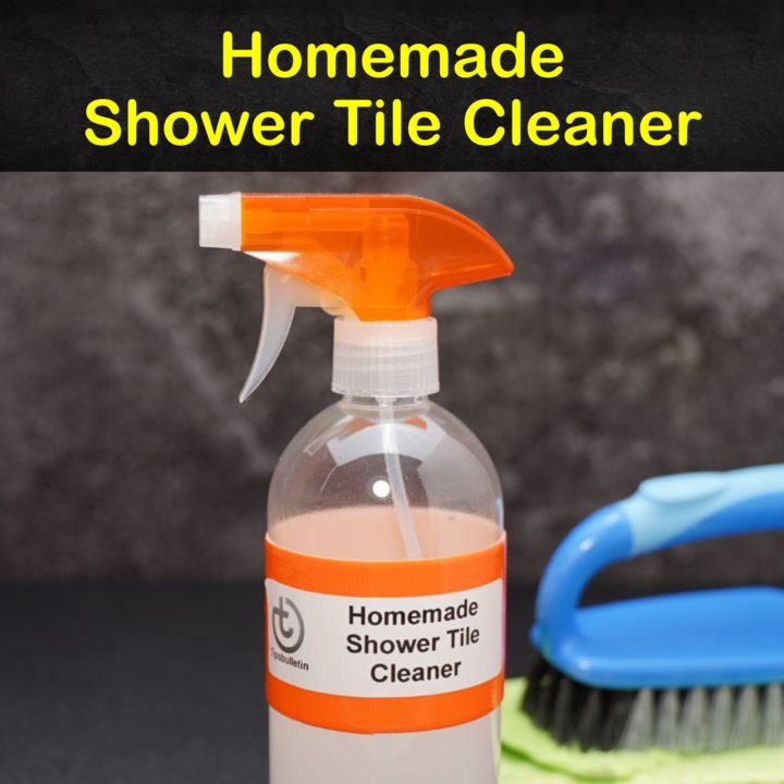 Homemade Shower Tile Cleaner