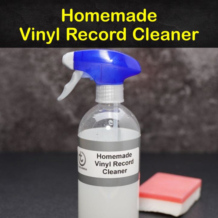 Homemade Vinyl Record Cleaner