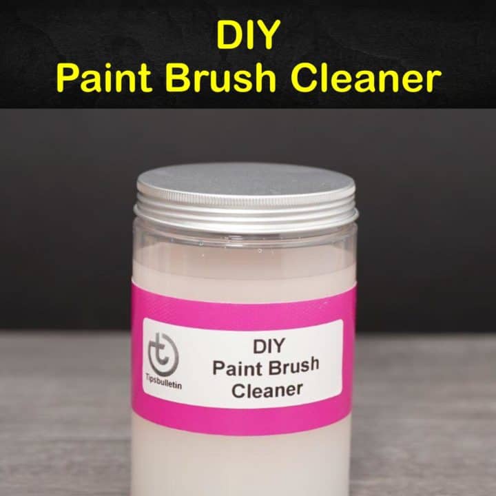 DIY Paint Brush Cleaner