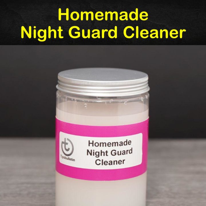 Homemade Night Guard Cleaner