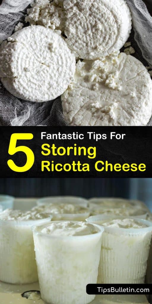 Learn how to safely store and freeze ricotta cheese to extend its shelf life. After thawing your frozen ricotta cheese, use it in tasty Italian recipes like lasagna or manicotti. Ricotta curds are similar to cottage cheese. #storage #ricotta #cheese