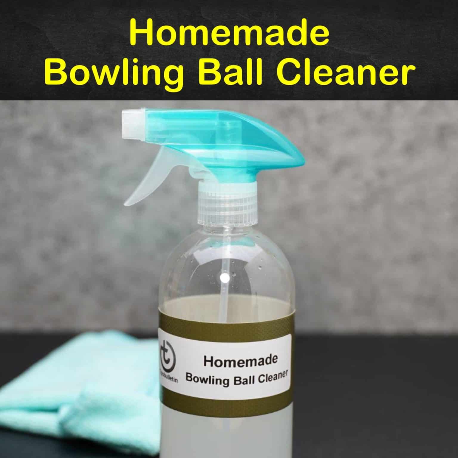 3 Fast & Easy Bowling Ball Cleaner Recipes