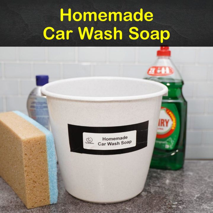 Homemade Car Wash Soap