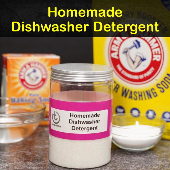Homemade Dishwasher Detergent