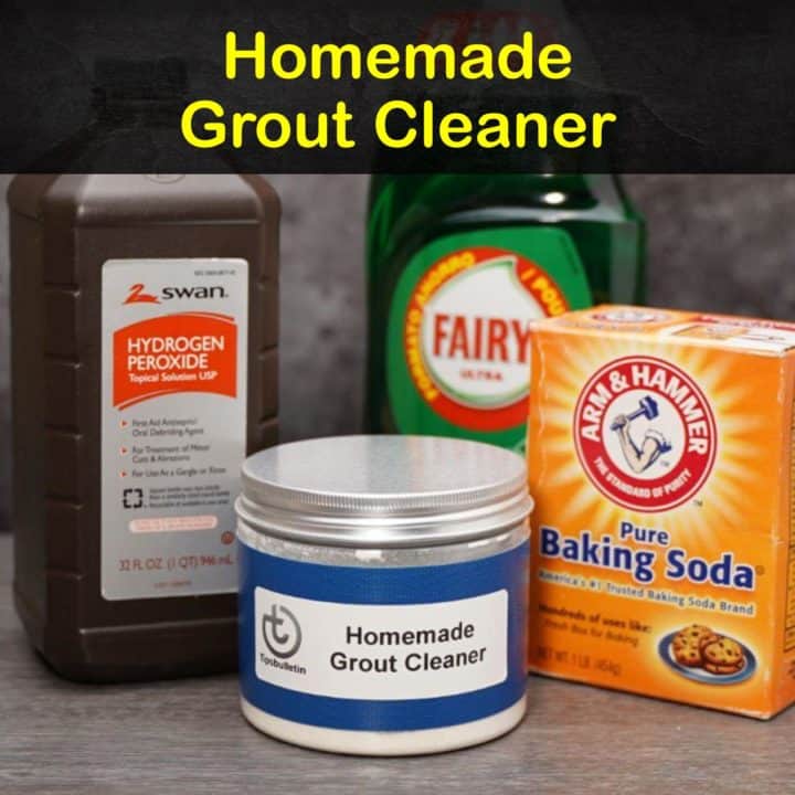 Homemade Grout Cleaner