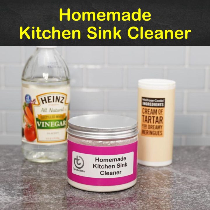 Homemade Kitchen Sink Cleaner