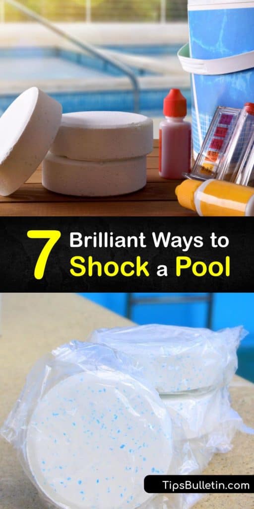 Knowing how to properly use pool shock is vital for pool owners. Learn the difference between combined chlorine and free chlorine. Keep your swimming pool free from contaminants for safe swimming. Chlorination levels should be around 1-3 ppm. #howto #shock #pool